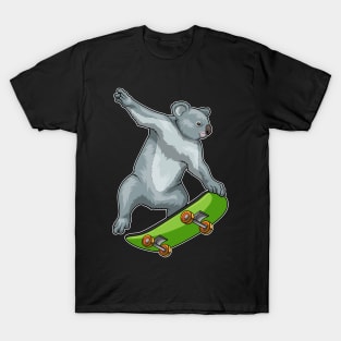 Koala Skater Skateboard Sports T-Shirt